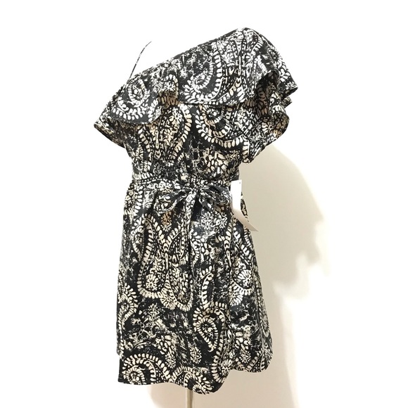 Maternity Dress S Summer Party Knee Black Pattern - Picture 2 of 4